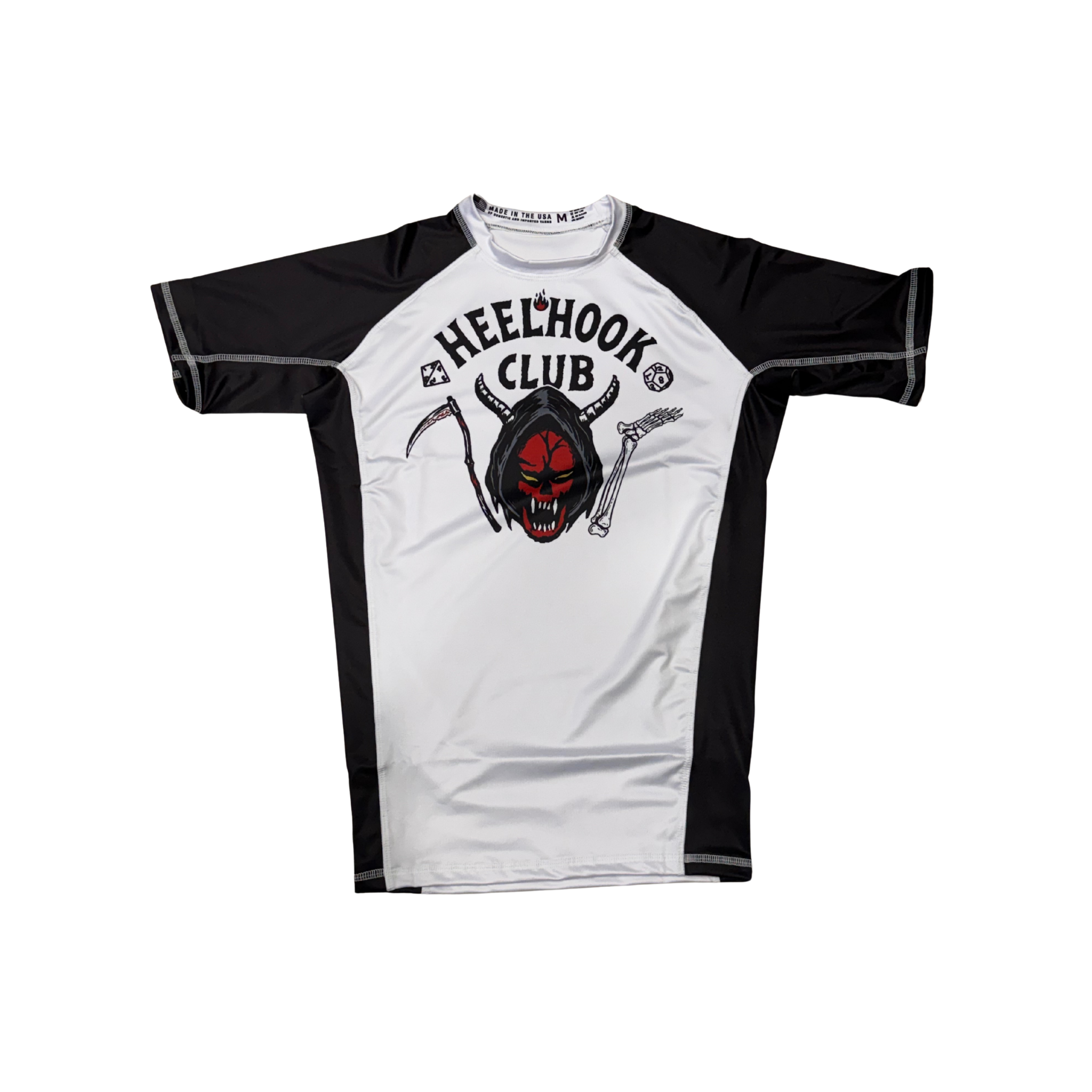 HeelHook Club Rashguard – Grapple or Die