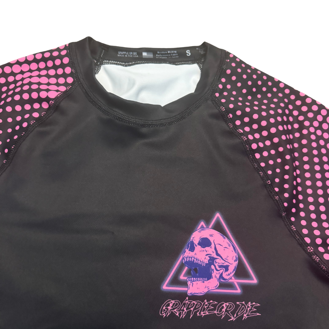 Neon Skull Rashguard