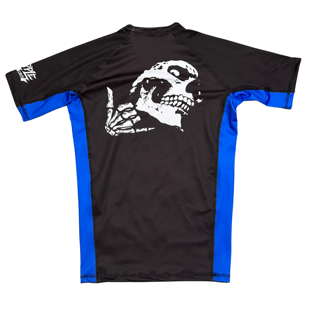 Deathmark Ranked Rashguard (Blue)