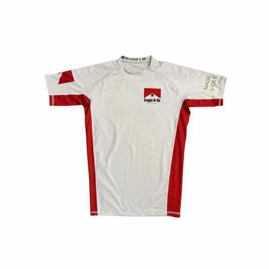 Smoke ‘em Rashguard (White) - Presale