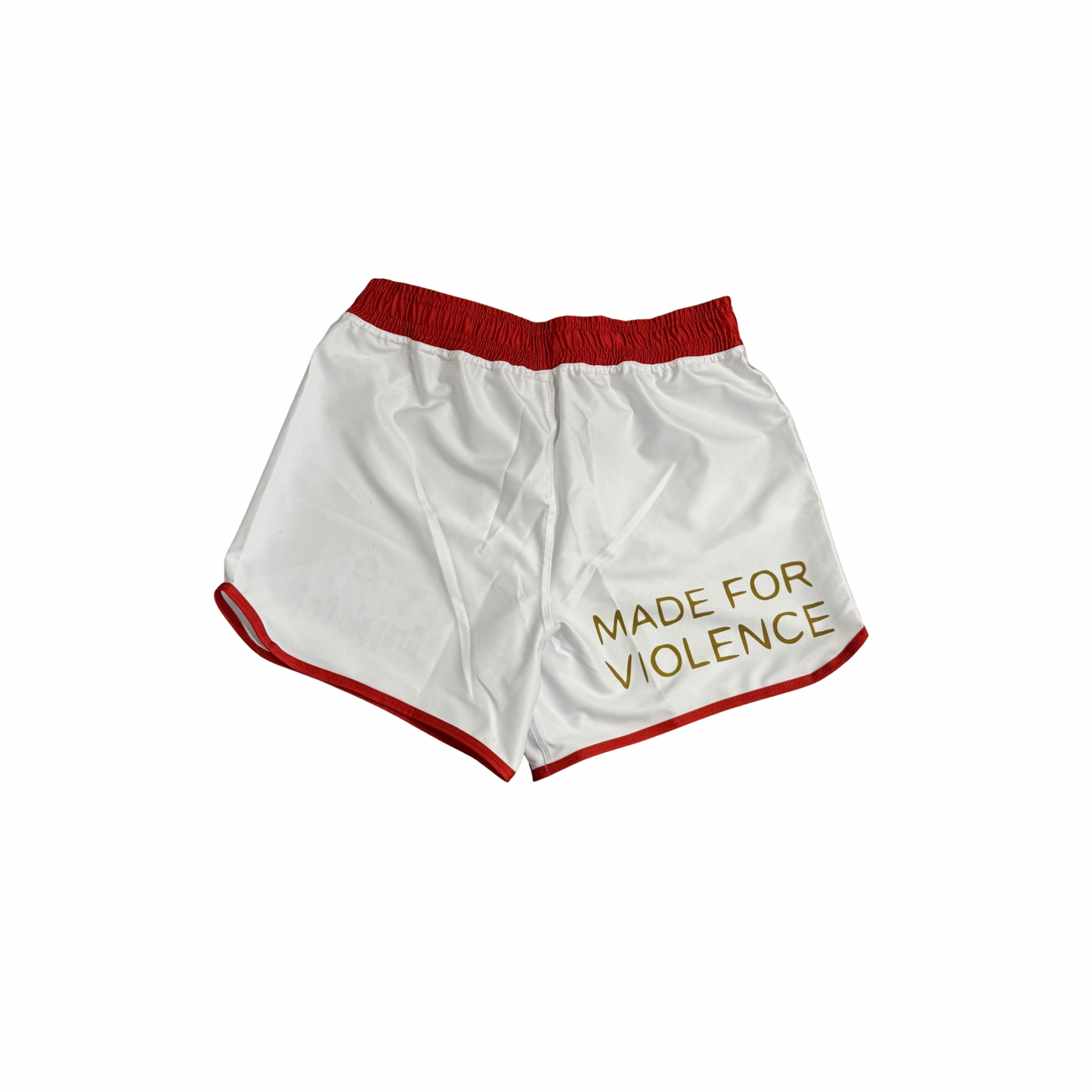 Smoke ‘em Grappling Shorts (White) - Presale