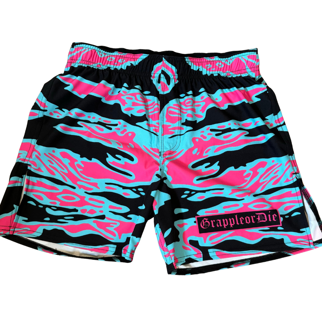 Neon Reaper Combat Shorts