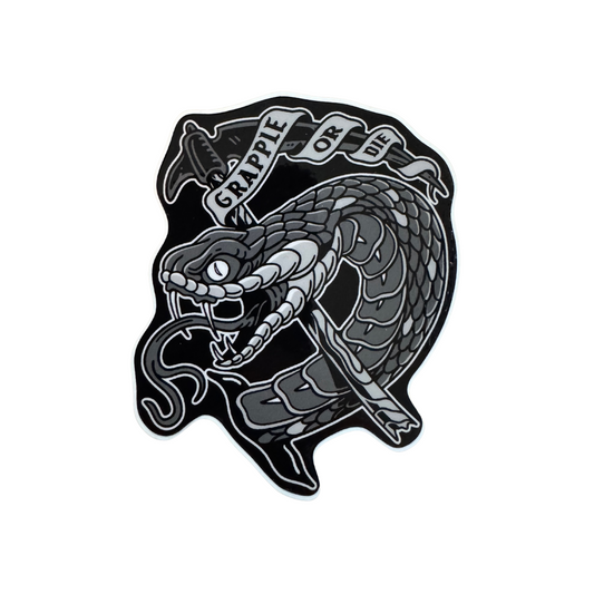 Grapple or Die Sticker