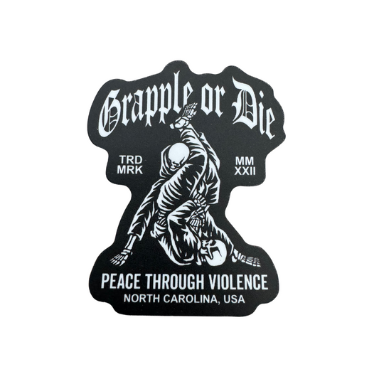 Peace Through Violence Sticker