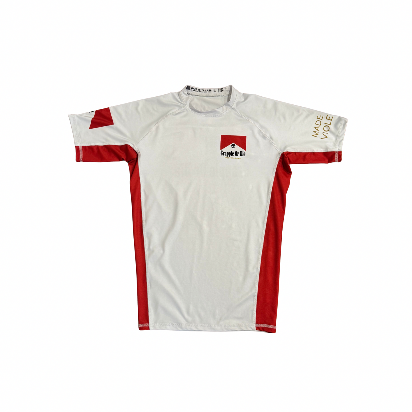 Smoke ‘em Rashguard (White) - Presale