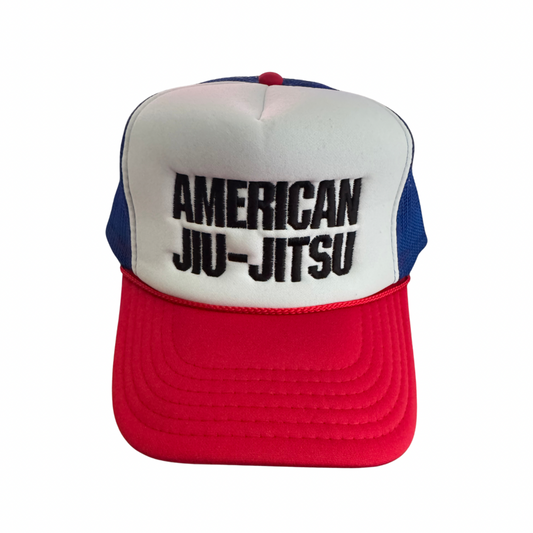 American Jiu-Jitsu Foam trucker hat