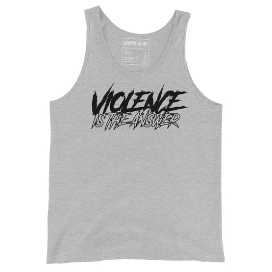 Men's Violence is the Answer Tank Top