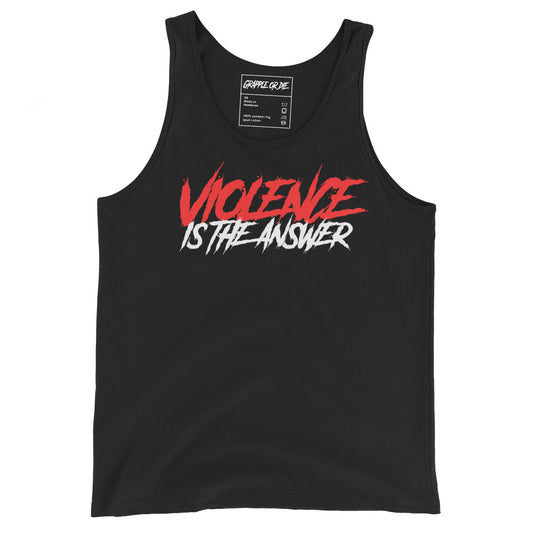 Men's Violence is the Answer Tank Top