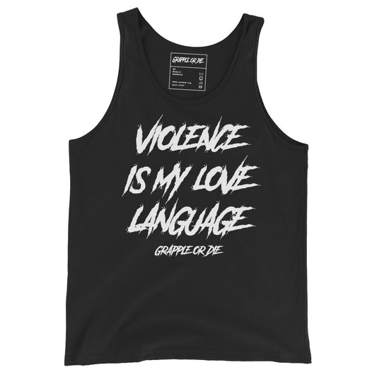 Men's Violence is my Love Language Tank Top