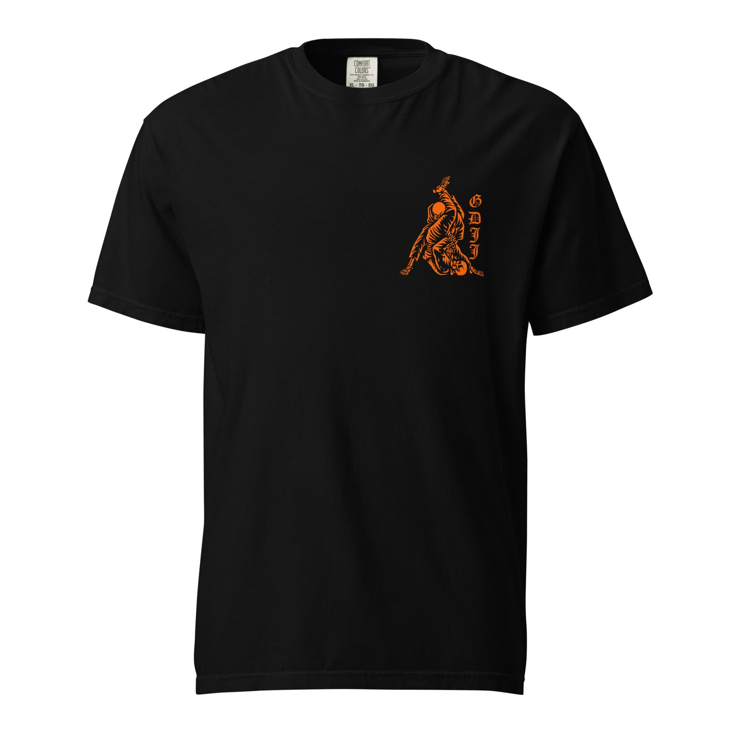 Grapple or Die Jiu-Jitsu Heavyweight Shirt (Blaze Logo)