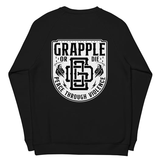 Grapple or Die Shield Sweatshirt