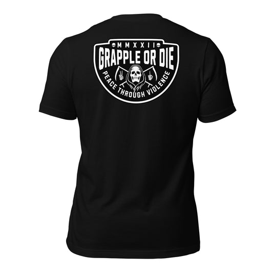 Grapple or Die Patch T-Shirt