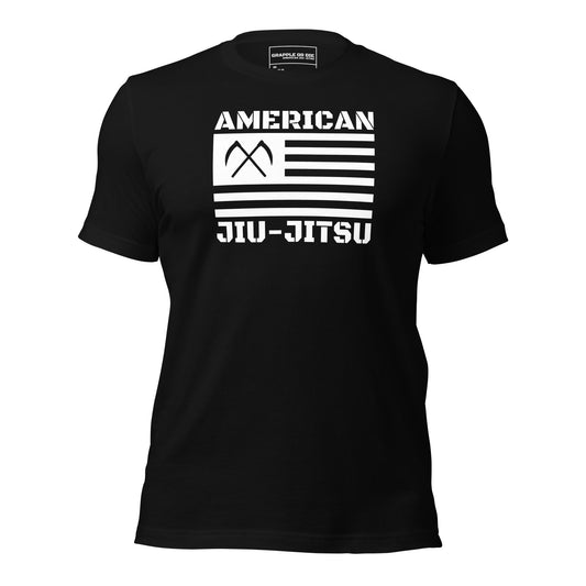 American Jiu-Jitsu Flag T-Shirt
