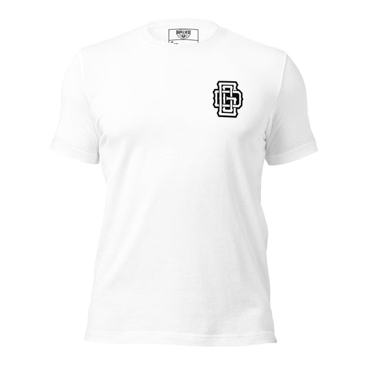 Grapple or Die Shield T-Shirt (White)