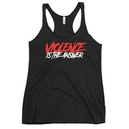 Women's Violence is the Answer Racerback Tank